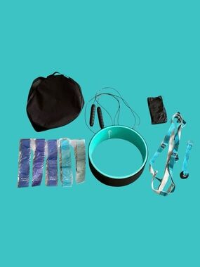 ~ 🆕 🧘🏽‍♀️Yoga Wheel Set with Accessories 🧘‍♂️